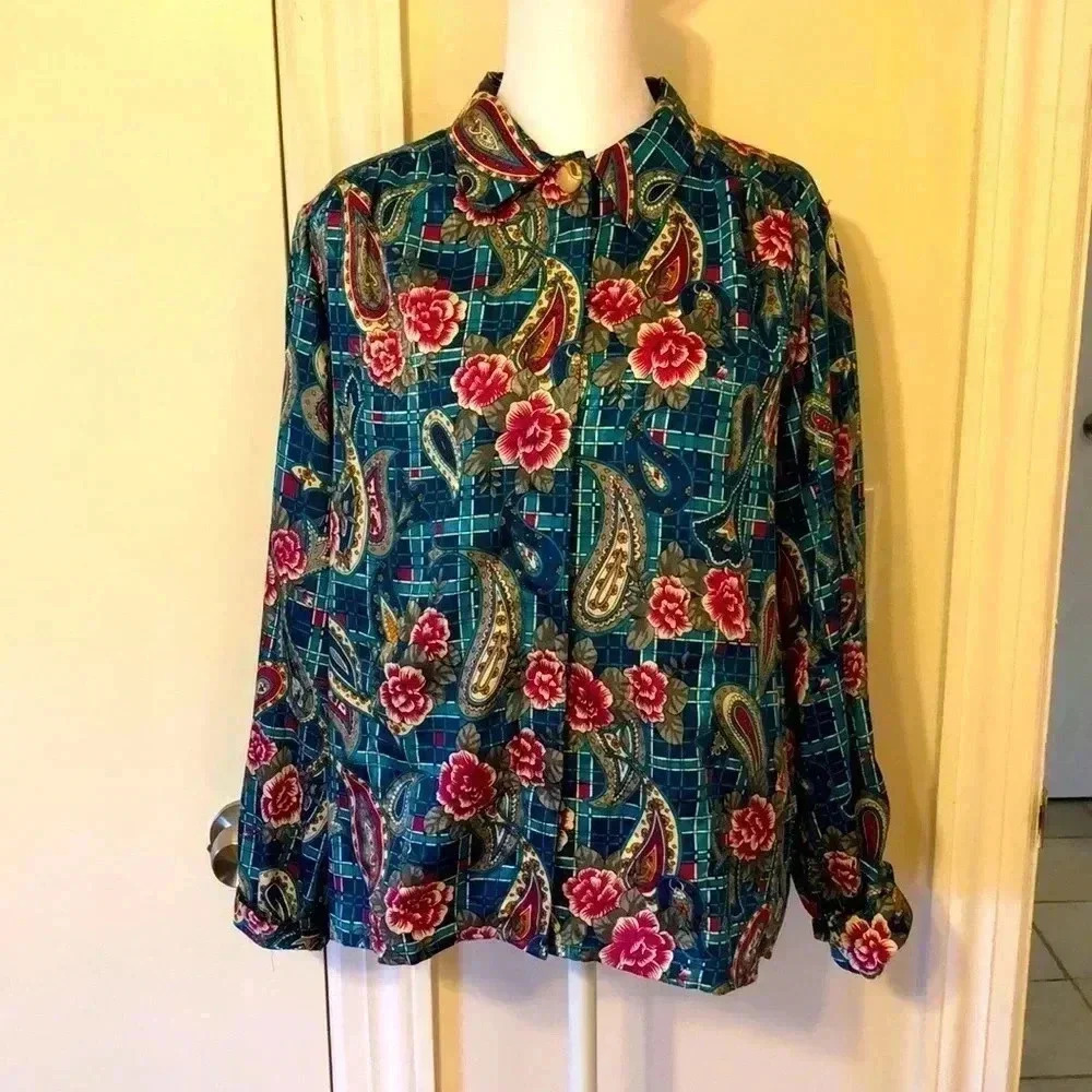 Vintage Cricket Lane blouse
